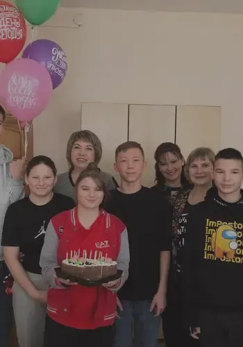 5 января празднует свое 18-летие воспитанница нашего центра Олейникова Снежана
